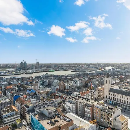 Skyline App 5p Met Prachtige Uitzichten & Terras * Ostende