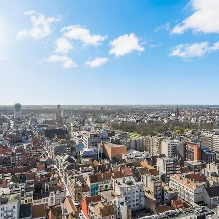 Skyline App 5p Met Prachtige Uitzichten & Terras * Ostende