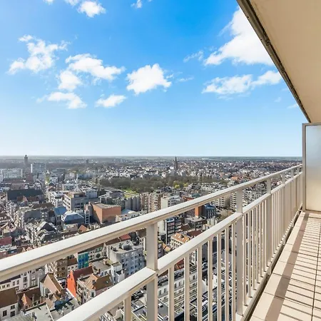 Skyline App 5p Met Prachtige Uitzichten & Terras Appartement Ostende